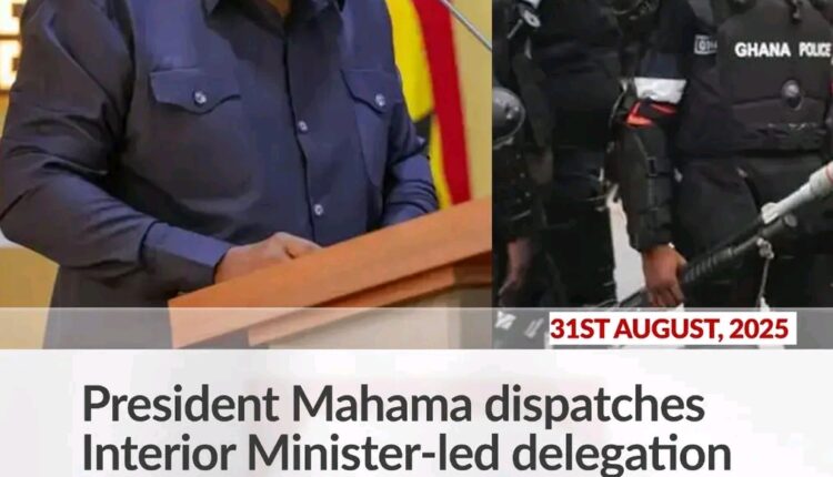  Mahama Restores Calm Sawla Bole