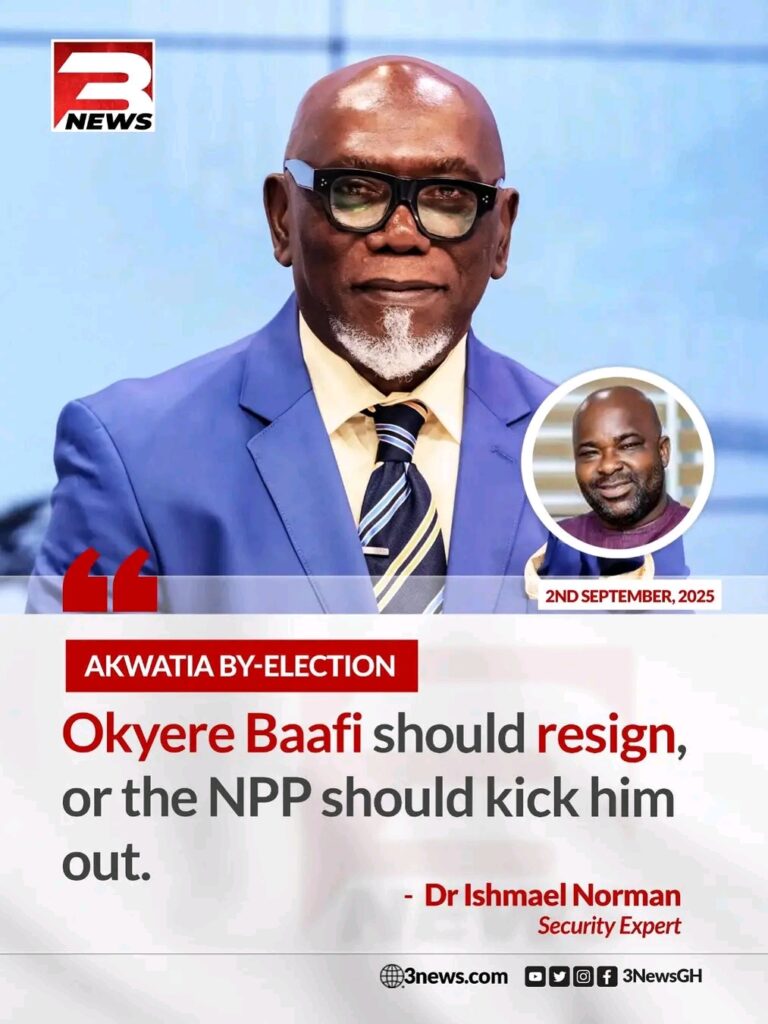 Okyere Baafi Resignation Pledge
