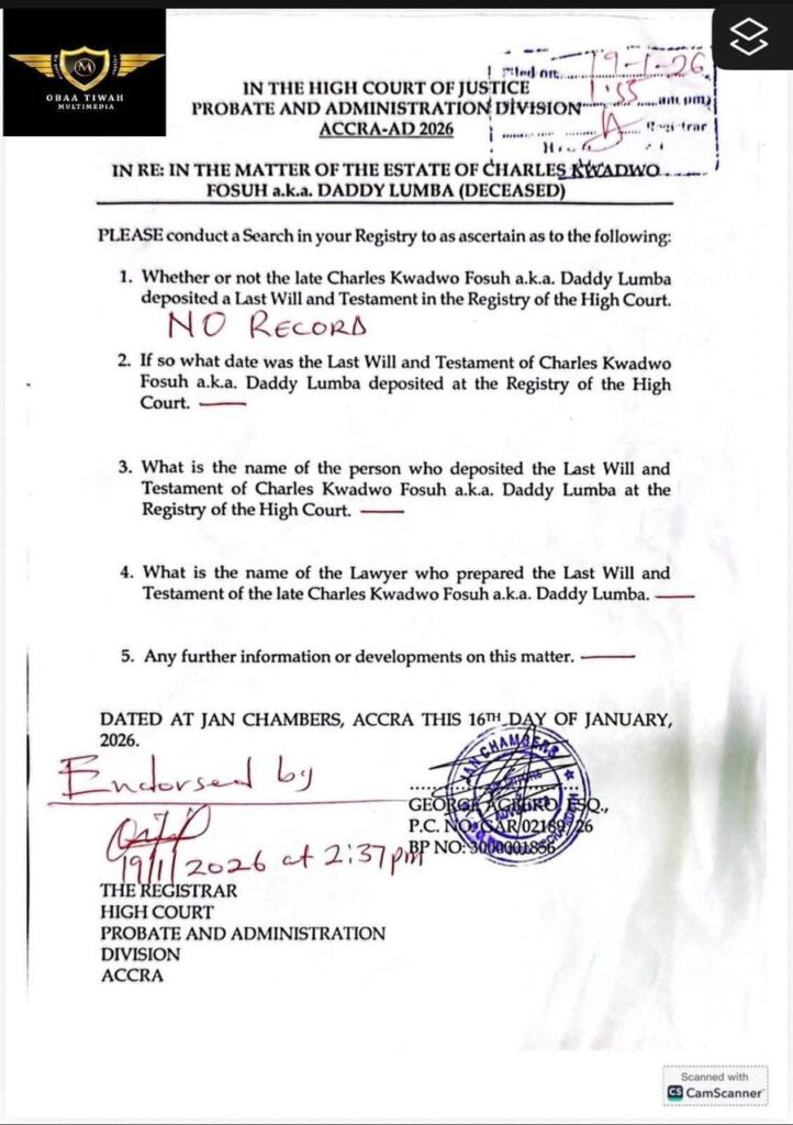 Lumba Not Leave Will